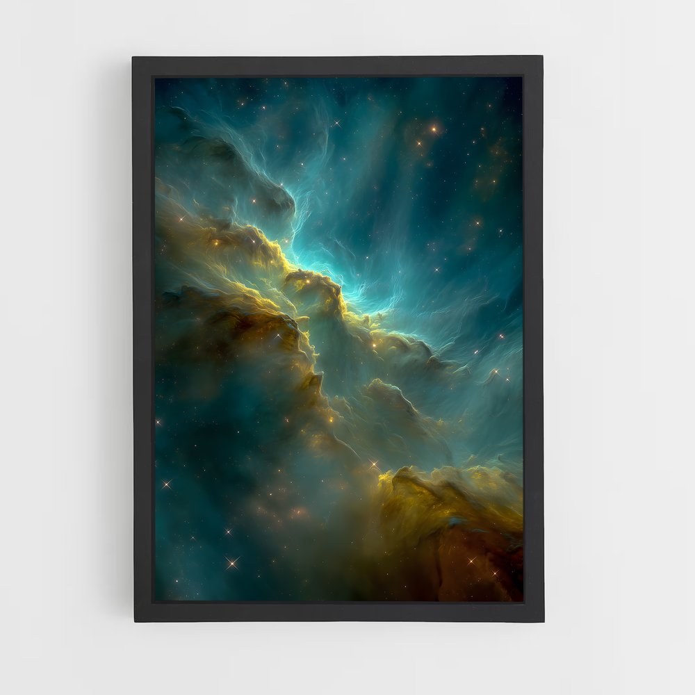 Poster Nebuleuse de Crabe – affiche Nébuleuses (vue 2)
